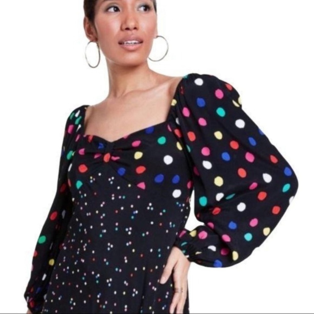 Rixo for Target Rainbow Polka Dot Dress